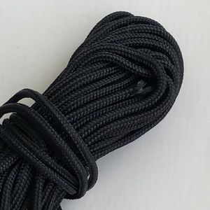 5/$10   9 YARDS 2MM Paracord Parachute Cord  BLACK
